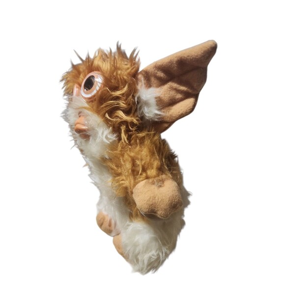 Gremlins Gizmo Plush Window Clinger Toy 8" Vintage Style Brown White Mogwai - Picture 3 of 4